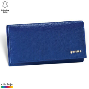 Plavi novčanik od prirodne kože