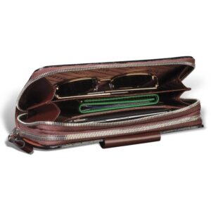 MUŠKA KOŽNA TAŠNICA PLETENA LUXURY 5 Otvorena odozgo