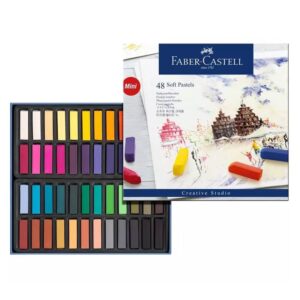 Pakovanje od 48 Faber Castell mekanih pasti u raznim bojama