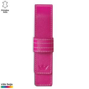 FUTROLA ZA JEDNU OLOVKU 10 Kaiš od ružičaste kože sa brendom Princ Leather