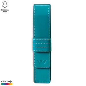 FUTROLA ZA JEDNU OLOVKU 13 Kožni futrol za olovke u tirkiznoj boji