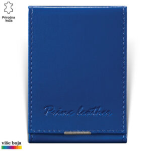 ETUI ZA KARTICE 17 Plavi kožni novčanik od prirodne kože brenda Princ Leather