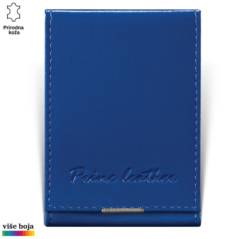 307plava (1) Plavi kožni novčanik od prirodne kože brenda Princ Leather