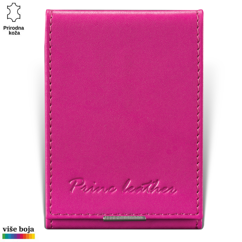 307roze (1) Kožni novčanik roze boje marke Princ Leather