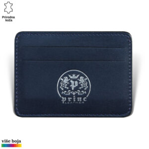 Etui za kartice u kog staju 4 kartice, teget boje