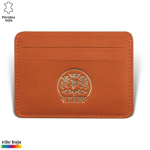 Etui za kartice u kog staju 4 kartice, narandzaste boje