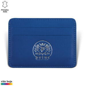 Etui za kartice u kog staju 4 kartice, plave boje