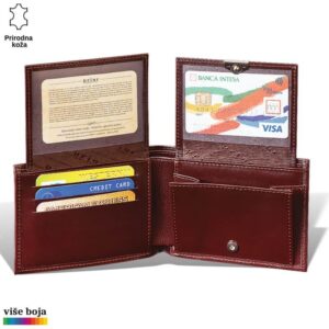 MUŠKI KOŽNI NOVČANIK ALFA 2 325 1