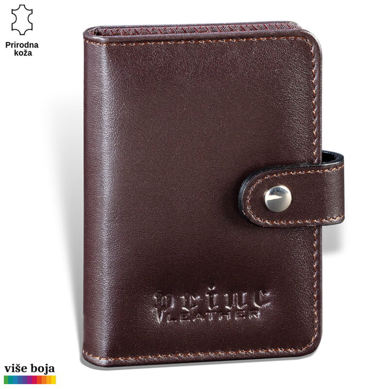 349braon Kožni novčanik braon boje