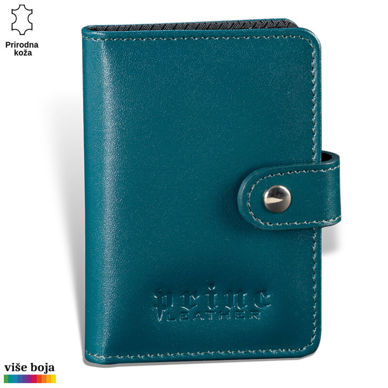 349petrol Torba od prirodne kože