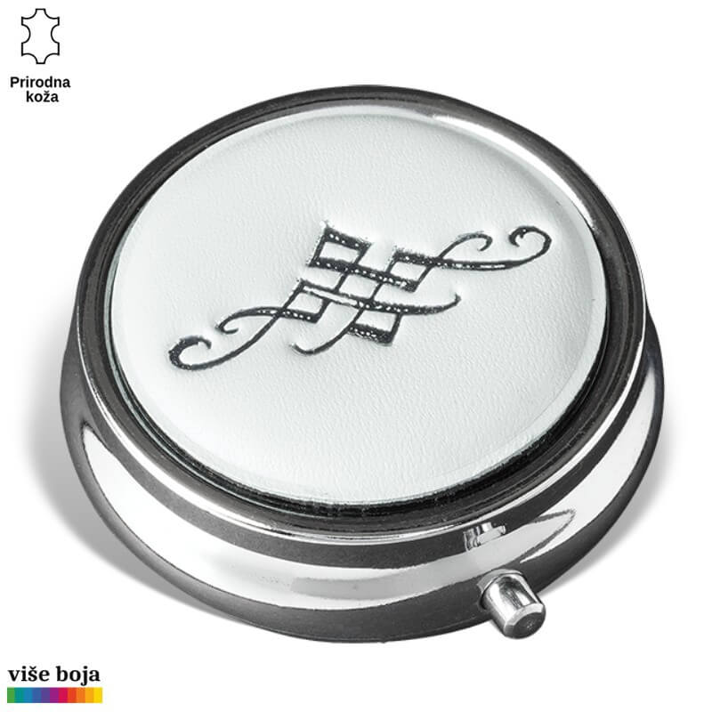 355bela Kompaktna torbica za nakit sa gravurama na poklopcu