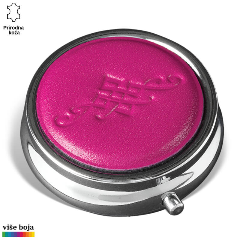 355roze Ružičasta kutija za nakit marke Princ Leather