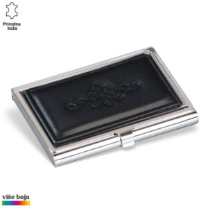 HOLDER ZA VIZIT KARTE 6 Elegantna futrola za vizit karte od prirodne kože