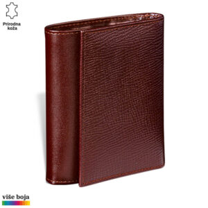 ŽENSKI KOŽNI NOVČANIK BETA 3 Braon kožni novčanik