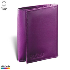 ŽENSKI KOŽNI NOVČANIK BETA 5 Ljubičasti kožni novčanik Princ Leather