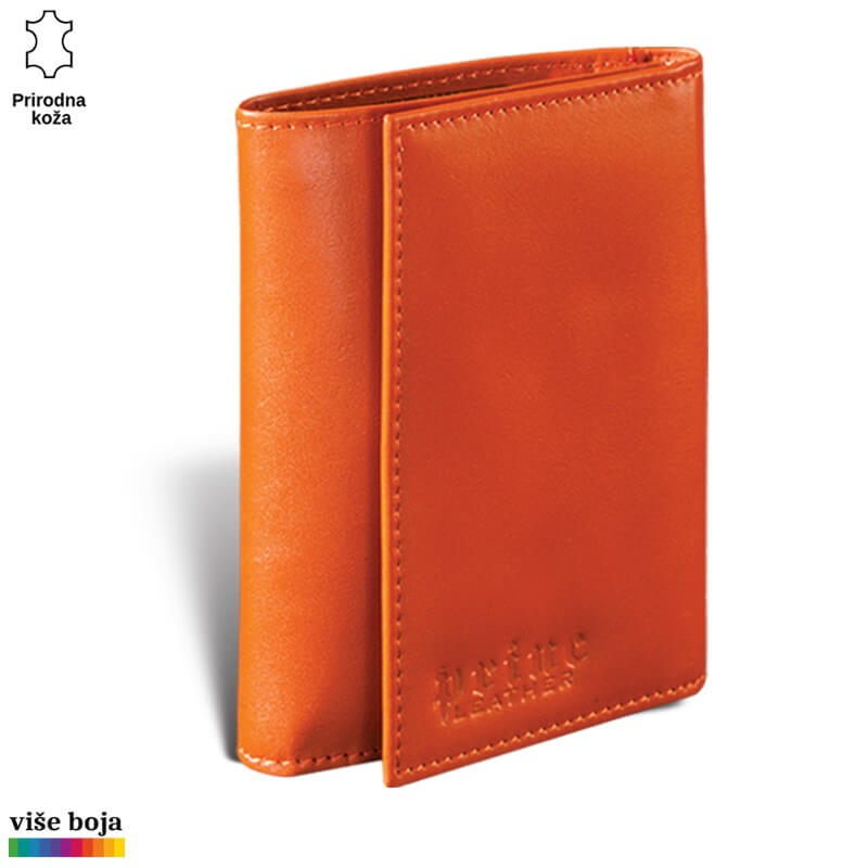 388narandzasta Svetlo smeđi kožni novčanik marke Princ Leather.