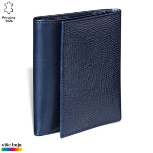 ŽENSKI KOŽNI NOVČANIK BETA 11 Elegantni crni kožni novčanik Princ Leather