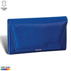 Plava kožna torbica brenda Princ Leather