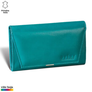 Tirkizna kožna tašna Princ Leather