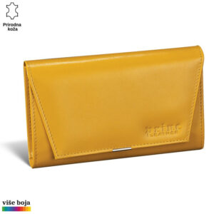 Kožna žuta tašna brenda Princ Leather