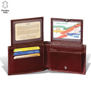 MUŠKI NOVČANIK LINIJE 2 395BRAON2