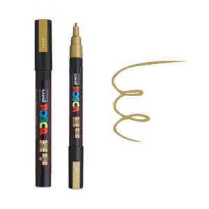 Posca zlatni marker sa tankim vrhom