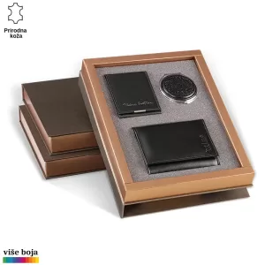 Poklon set od prirodne kože