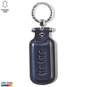 PRIVEZAK OD KOŽE PRAVOUGAONI 13 Kožni privesak za ključeve brenda Princ Leather sa metalnim prstenom