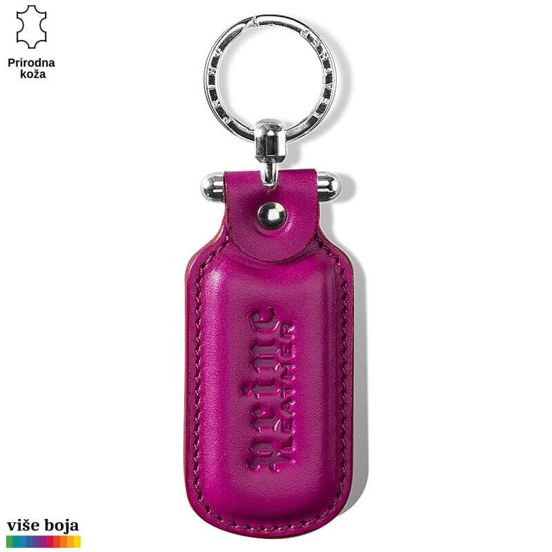 917-16-copy Privjesak od prirodne kože u ljubičastoj boji