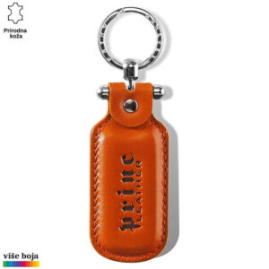 PRIVEZAK OD KOŽE PRAVOUGAONI 8 Kožni privezak sa logotipom Princ Leather