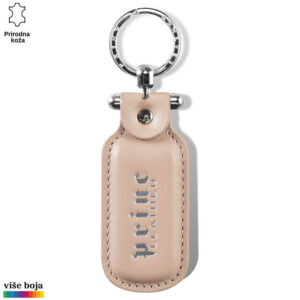 PRIVEZAK OD KOŽE PRAVOUGAONI 3 Bež kožni privezak brenda Princ Leather sa metalnim prstenom. Dostupan u više boja.