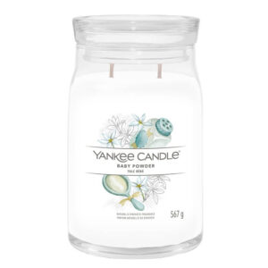 Prozirna staklena tegla sa svećom Yankee Candle