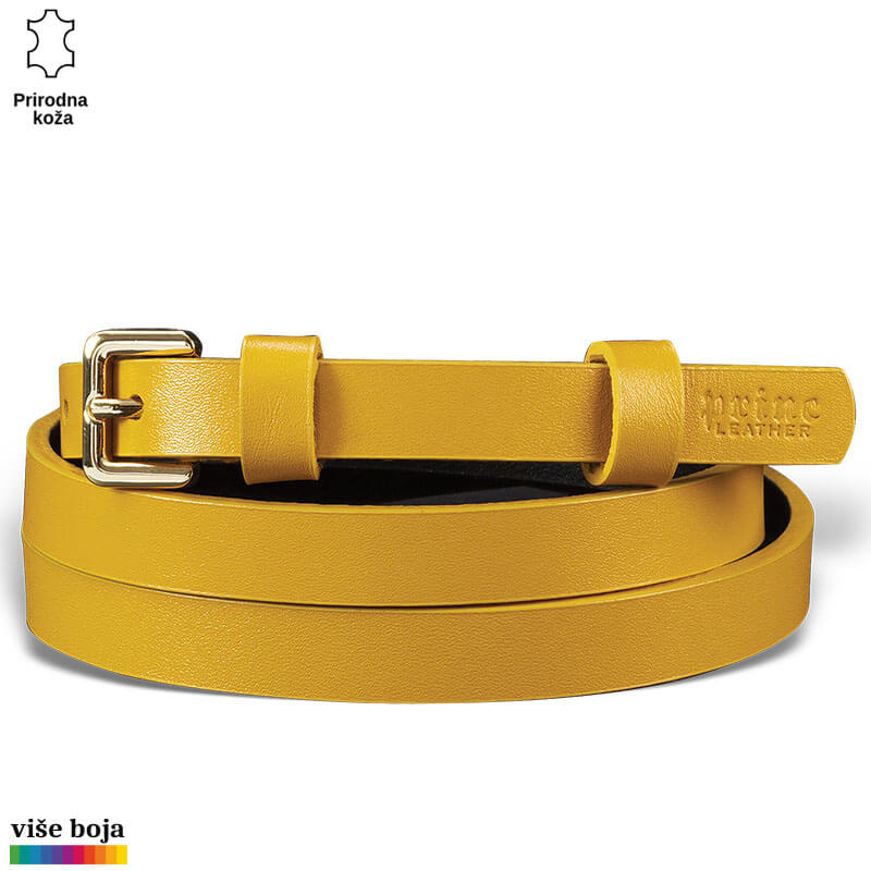 p218-8-copy Žuti kožni kaiš sa zlatnom kopčom