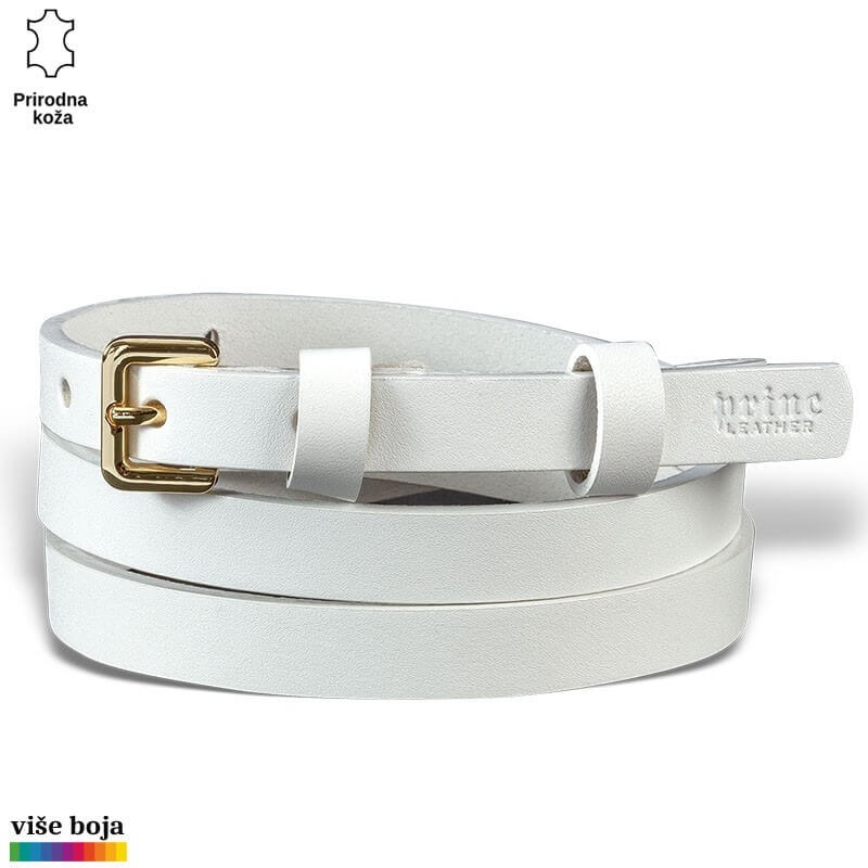 p218-9-copy Beli kožni kaiš sa zlatnom kopčom