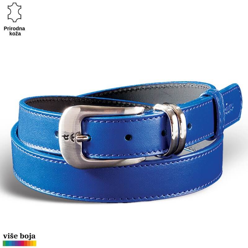 p227-4-copy Plavi kožni kaiš sa srebrnom kopčom