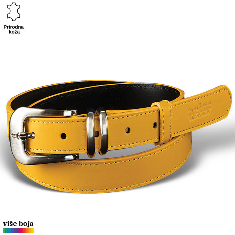 p227-8-copy Narandžasti kožni kaiš Princ Leather sa srebrnom kopčom.