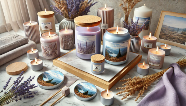 Mirisne sveće brenda Woodwick i Yankee Candle