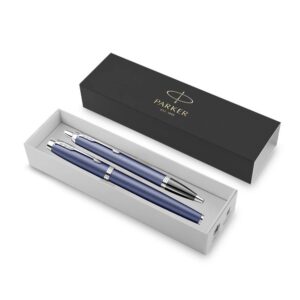 Parker poklon set Royal blue hemijska olovka i roler plave boje