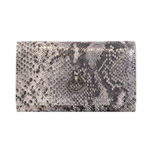 Ženski kozni novcanik falco 1548 tamno sive boje