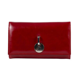 Ženski kozni novcanik falco 1548 bordo boje