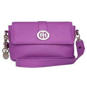 Kozna zenska torba falco 4078 ljubicaste boje