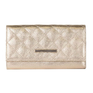 Zenski kozni novčanik falco house zlatne boje