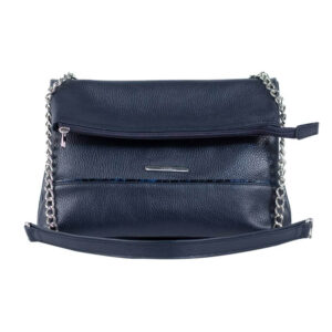 Falco house zenska kozna torba teget boje