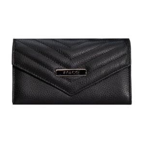 Zenski kozni novcanik falco house crne boje