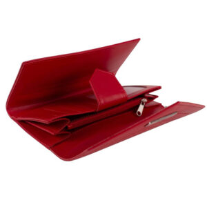 Zenski kozni novcanik falco house otvoren