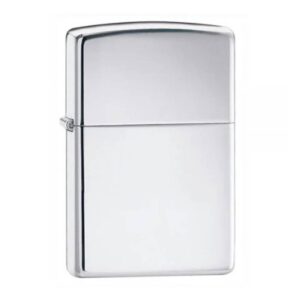 Zippo upaljač polished chrome sive boje
