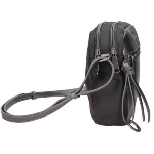 PEPE JEANS TORBA NA RAME 7085443 4 Pepe jeans zenska torba na rame sivo crne boje sa strane