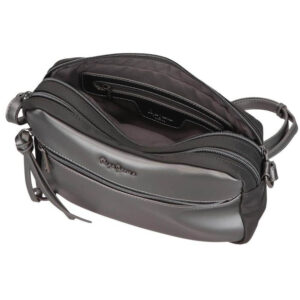 PEPE JEANS TORBA NA RAME 7085443 3 Pepe jeans zenska torba na rame sivo crne boje otvorena